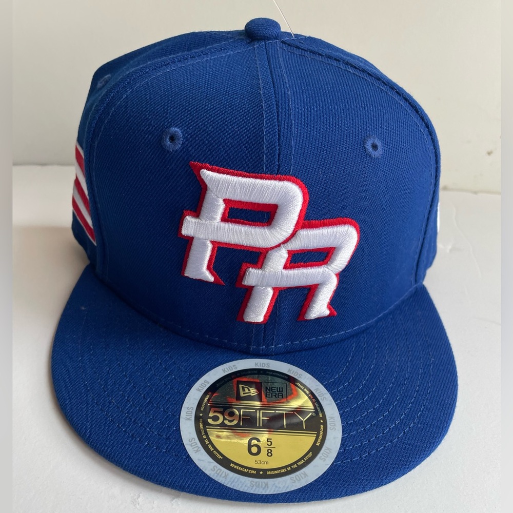 New Era Puerto Rico 2026 World Baseball Classic 59Fifty Fitted Hat Sz 6 5/8